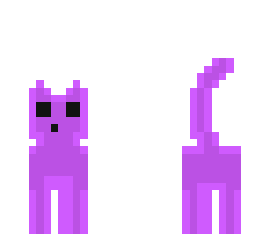 purple slime cat