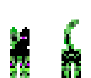 creeper ender cat