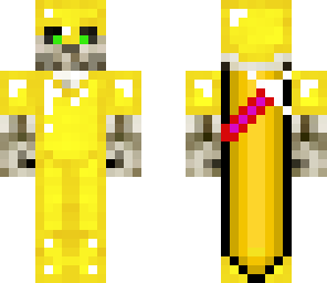 death in gold armor
