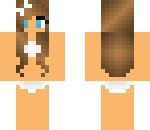 white bikini