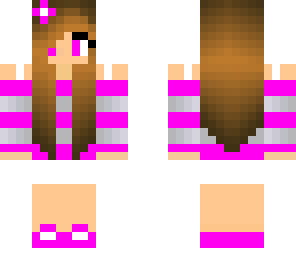 cute pink girl