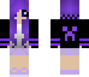 purple girl