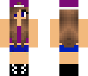 purple girl