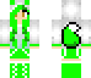 green wolf girl