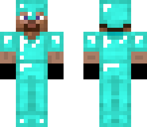 steve with diamond armor