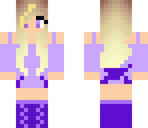 purple girl