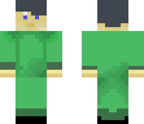 green tuxedo finished