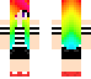 rainbow girl
