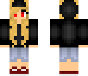 black hooded girl