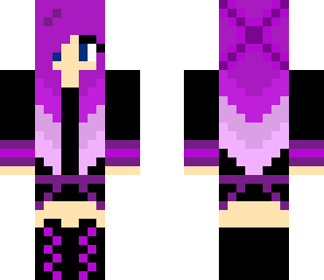 purple girl