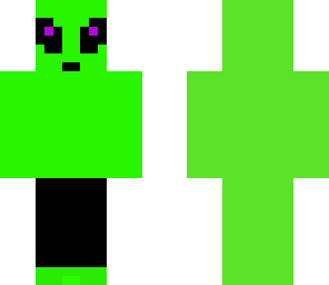 alien with pants