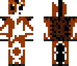 brown horse with bedrock design  on back