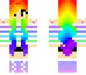 rainbow girl
