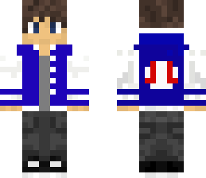 cool kid in a baseball jacket