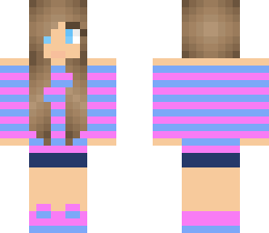 classic minecraft girl