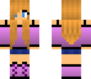 purple girl