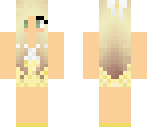 yellow prom dress