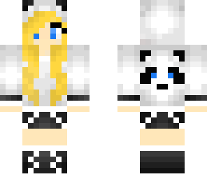 black panda girl