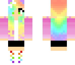 rainbow girl
