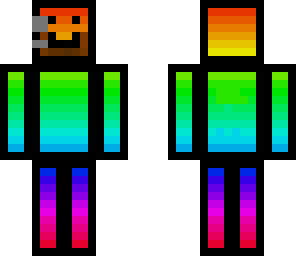 rainbow block headset futuristic