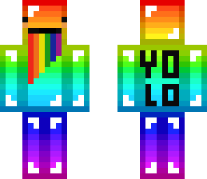 rainbow derp vomits