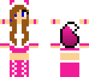 pink fox girl