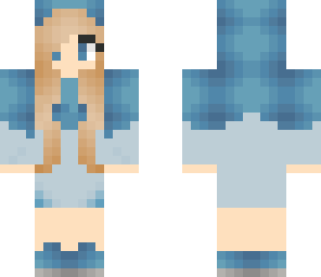 pretty blue girl