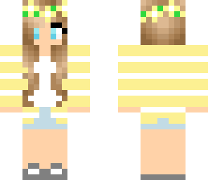 light yellow flower crown