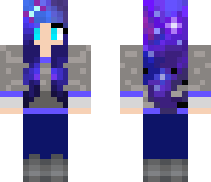 galaxy hair