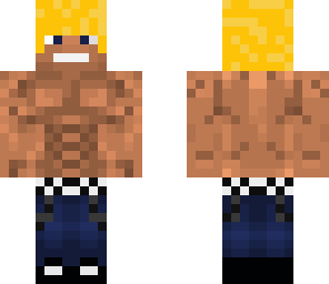 the strong and blond boy