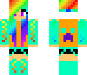 rainbow girly