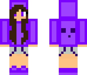 purple slime girl