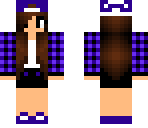 purple and black tomboy