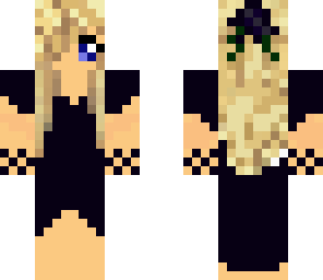 black wedding dress
