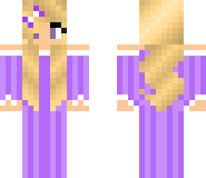 purple dress