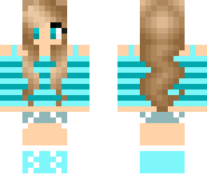 blue girl