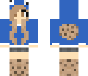 blue cookie girl
