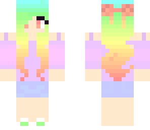 rainbow girl