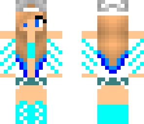 blue girl