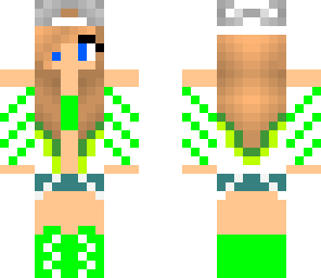 green girl