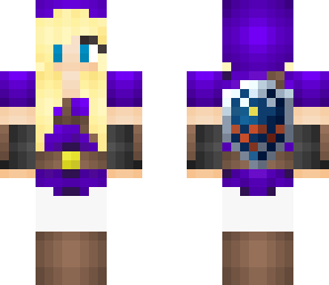 purple link girl edit