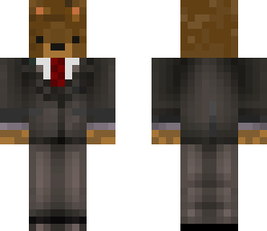 bear in a suit