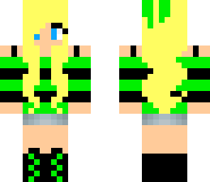 green girl