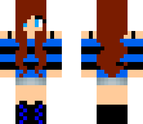 blue girl