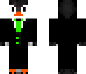 penguin in a suit
