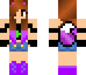 animal n girl skin