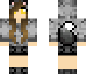 yellow eyed wolf girl