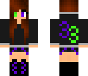 green and purple