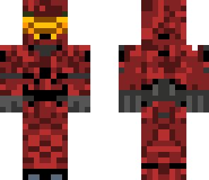 red halo person