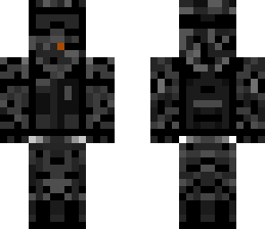black camo soilder